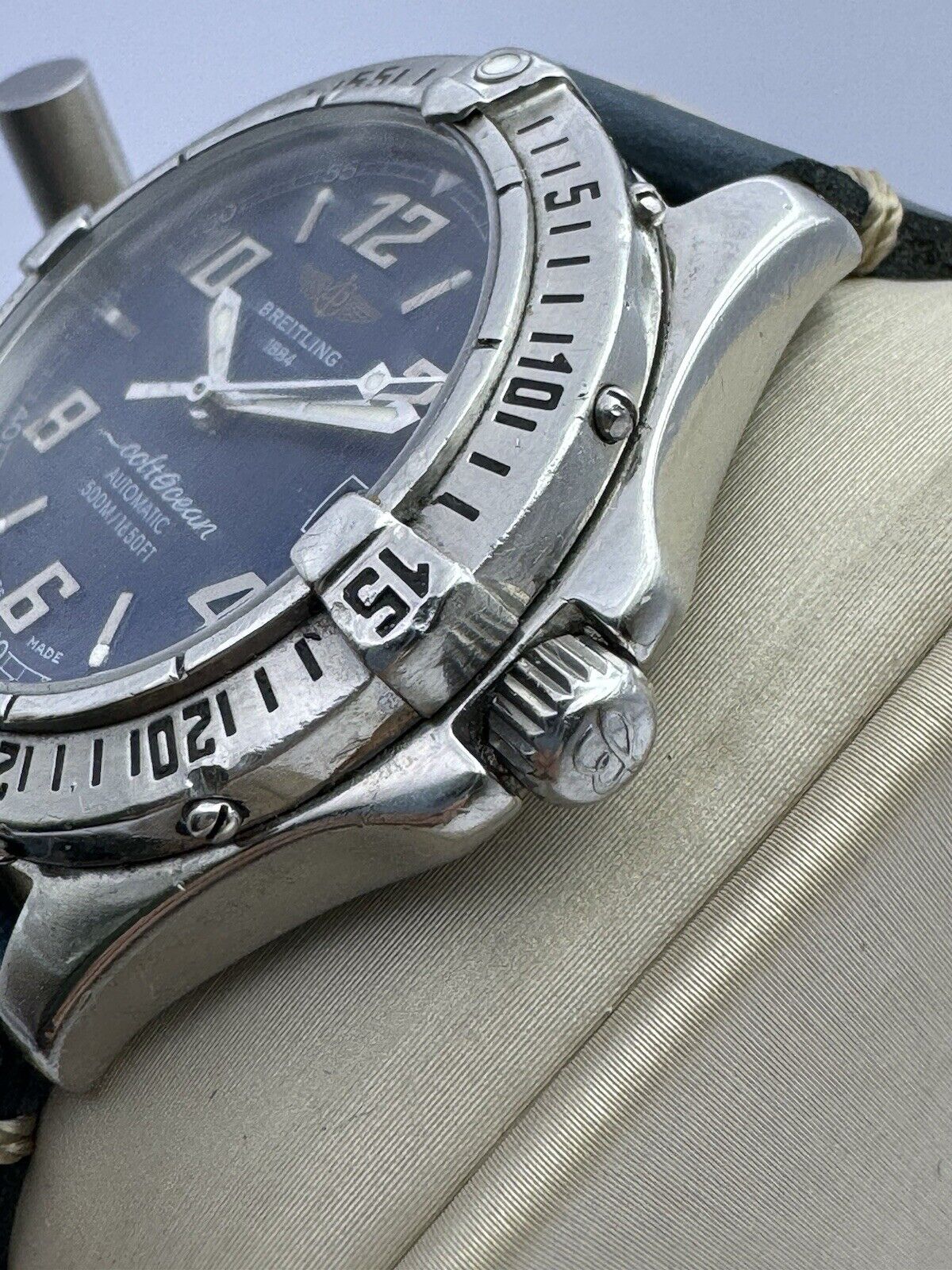 Breitling ColtOcean A17350 Automatic Men Watch Blue Dial