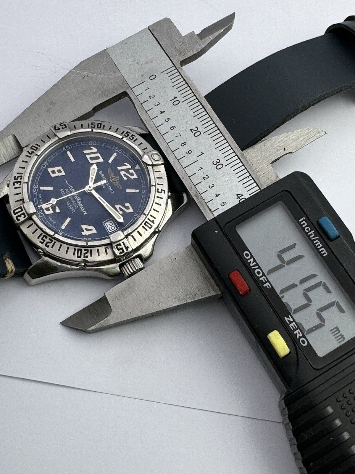 Breitling ColtOcean A17350 Automatic Men Watch Blue Dial