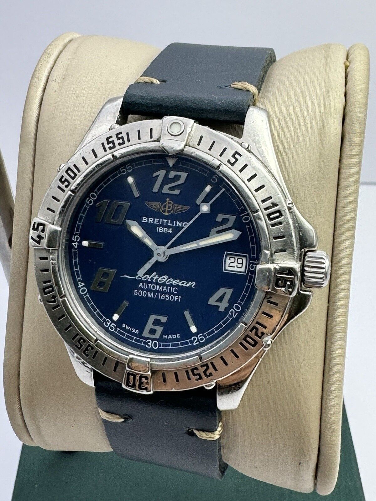 Breitling ColtOcean A17350 Automatic Men Watch Blue Dial