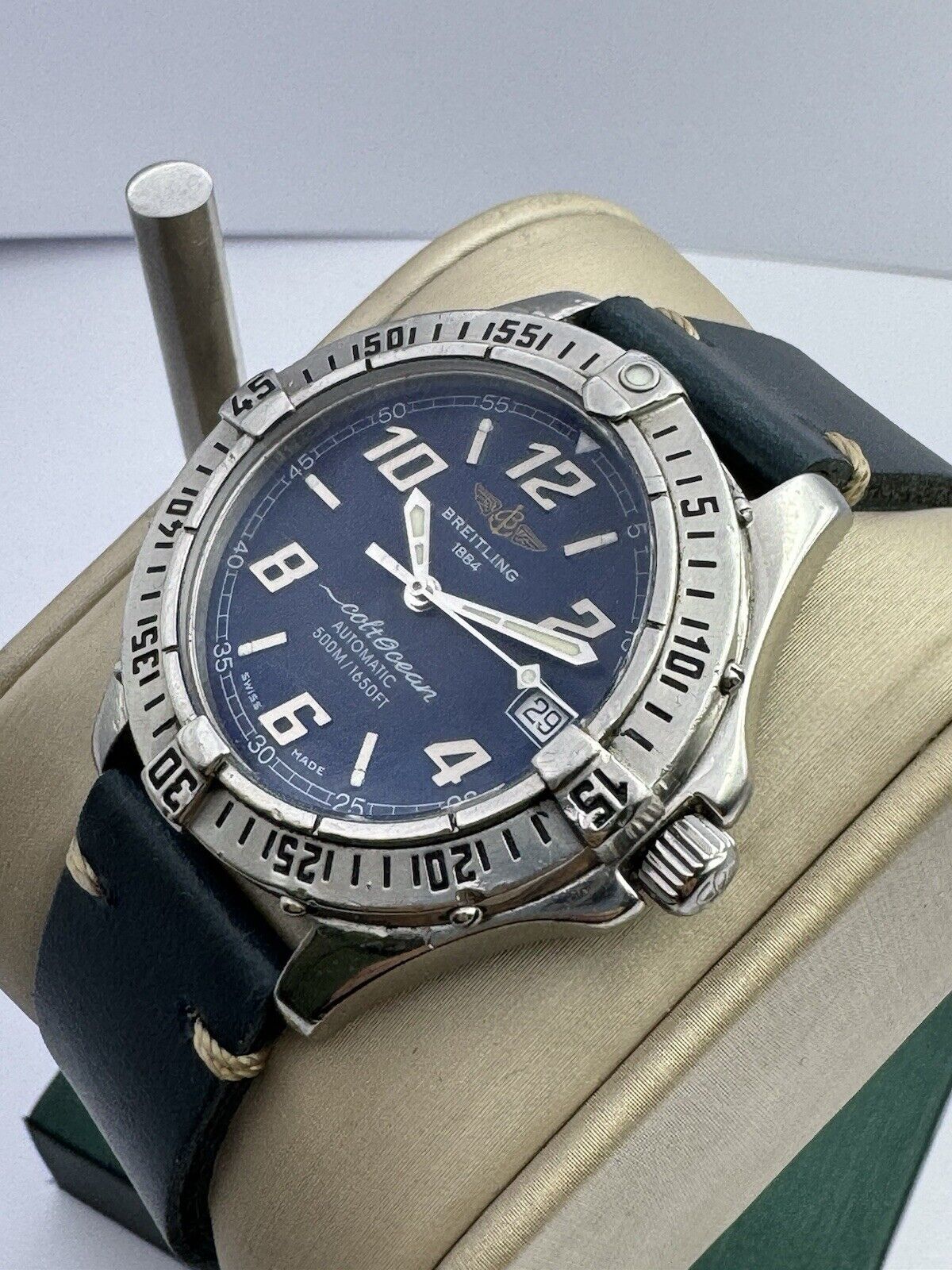Breitling ColtOcean A17350 Automatic Men Watch Blue Dial