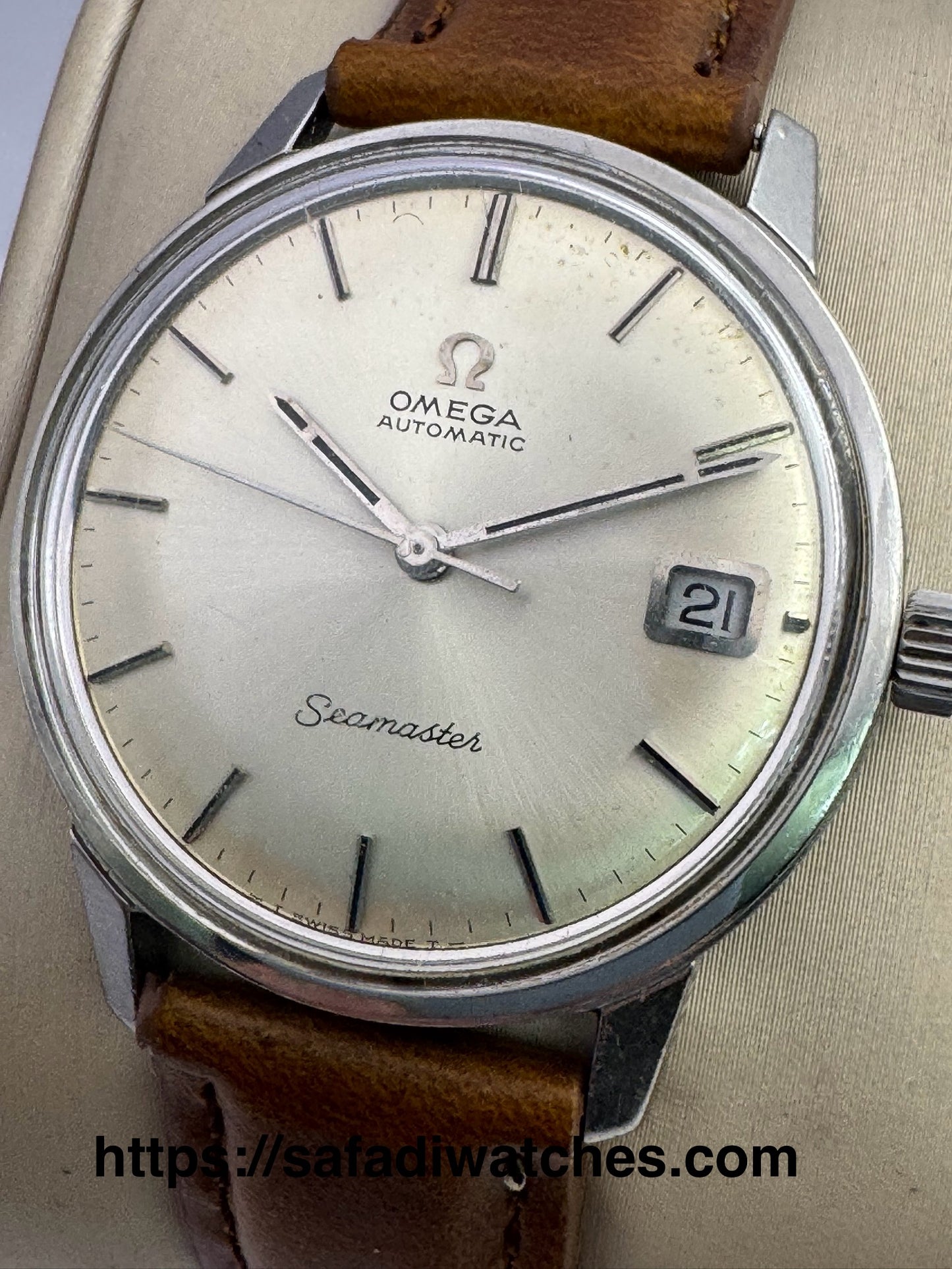 Vintage Omega Seamaster Date Mens Watch Circa 1969