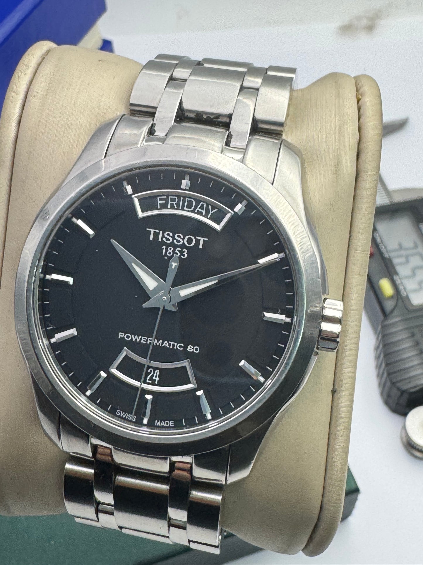 Tissot Couturier Men's Black Watch Automatic Boxed