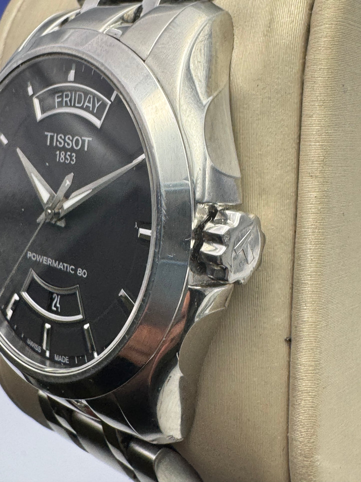 Tissot Couturier Men's Black Watch Automatic Boxed