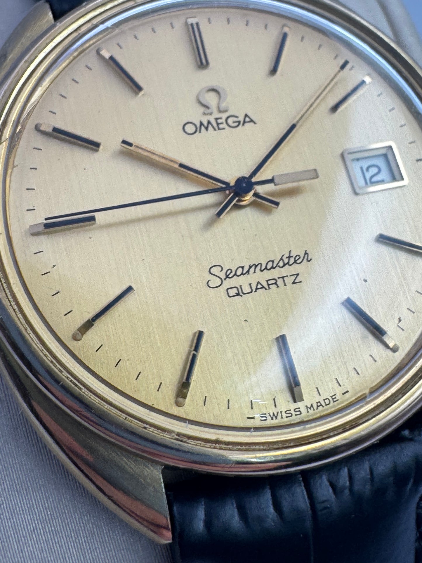 Vintage Omega Seamaster C Shape Case Stunning Watch 1977