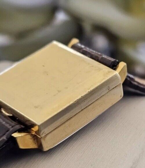 Vintage IWC Ladies Watch 18k Solid Gold Wrist Watch