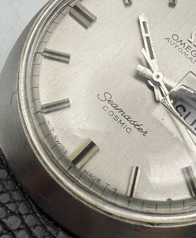 Omega Seamaster Cosmic Day & Date Watch 166.035 Circa 1969