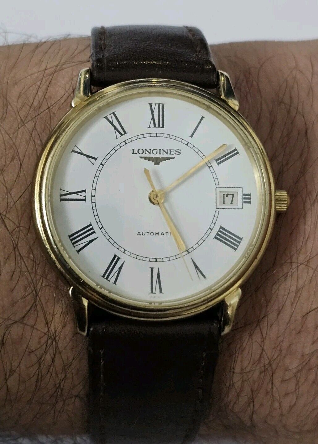 Longines Grande Classic Gold Plate Men's  Watch