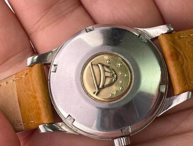 Omega Constellation Pie Pan Auto Vintage Men's Watch 1959 Boxed