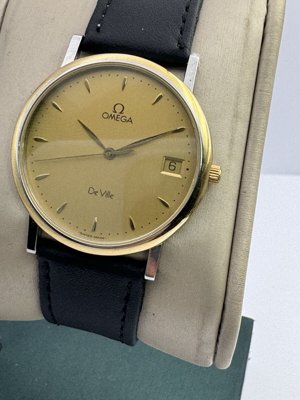 Omega De Ville Ref.196.2432 Gents Watch With 18k Solid Gold Watch