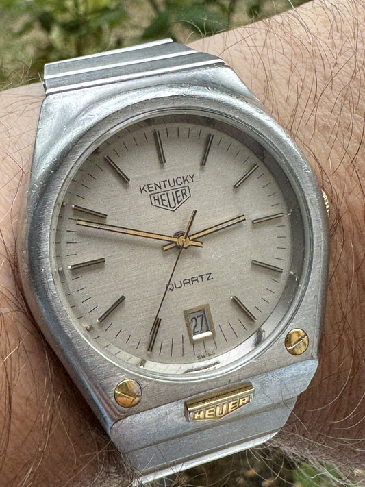 Vintage Heuer Kentucky Rare Model Quartz Men’s Watch