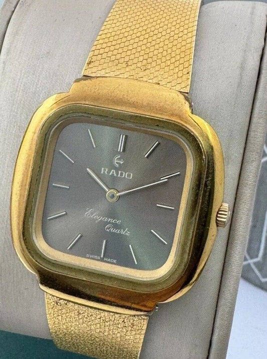 Beautiful Rado Elegance 34mm Gold Plated Men's Watch