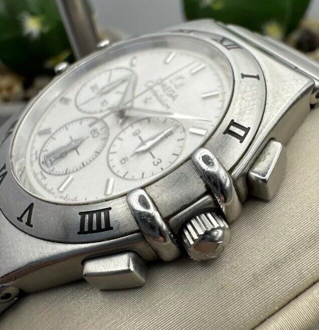 Omega Constellation Chronograph Quartz Men's Watch Boxed