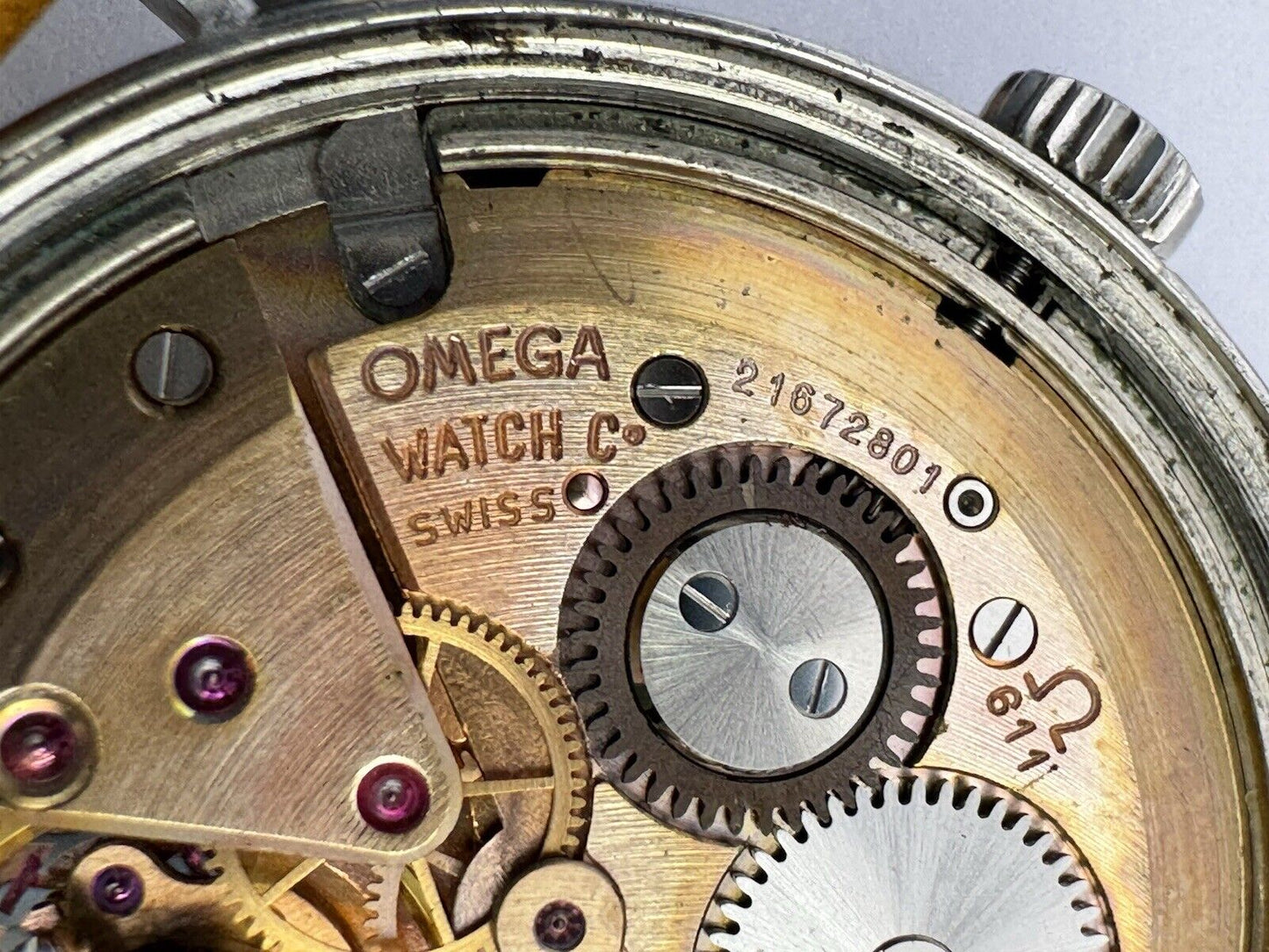 Omega Seamaster 600 Calendar Mens Watch Manual Winding Circa 1964