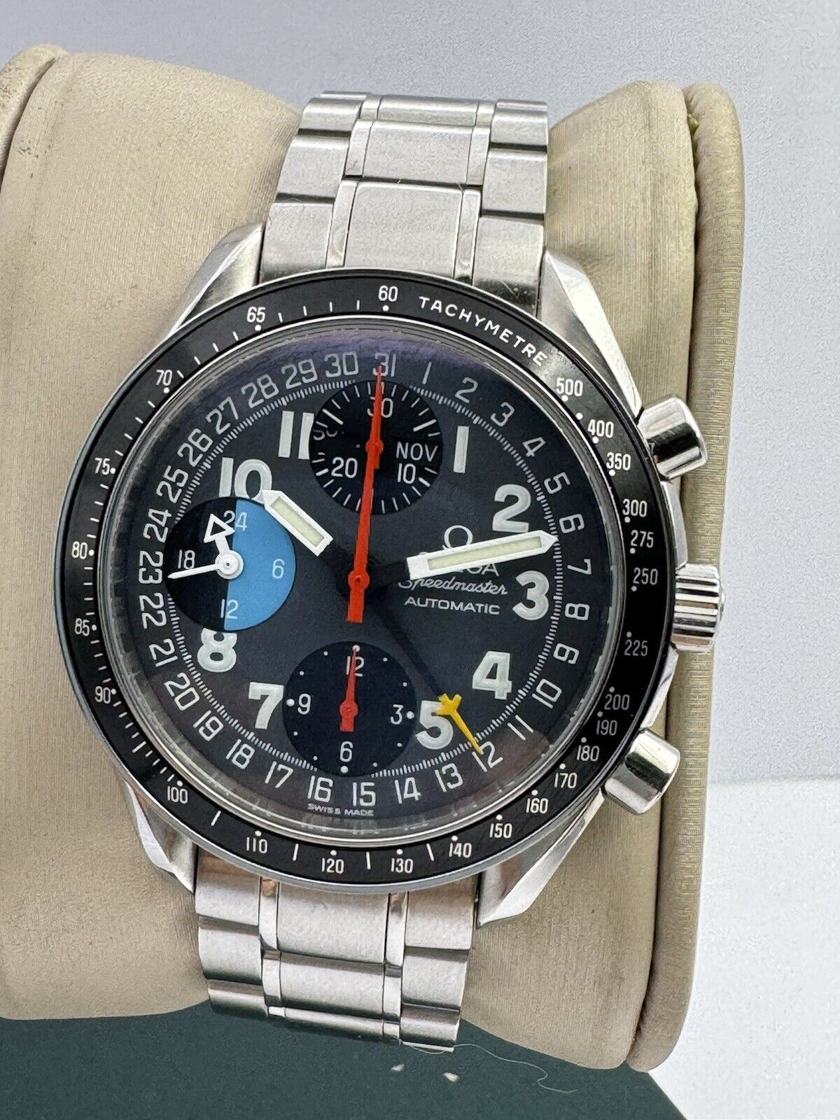 Omega Speedmaster Day Date 3520.53 Mark 40 Chronograph Watch Boxed