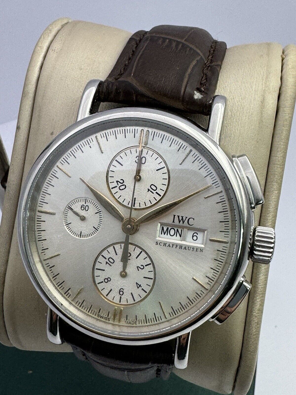 IWC Portofino Chronograph Day-Date IW378302 Stainless Steel Automatic Watch