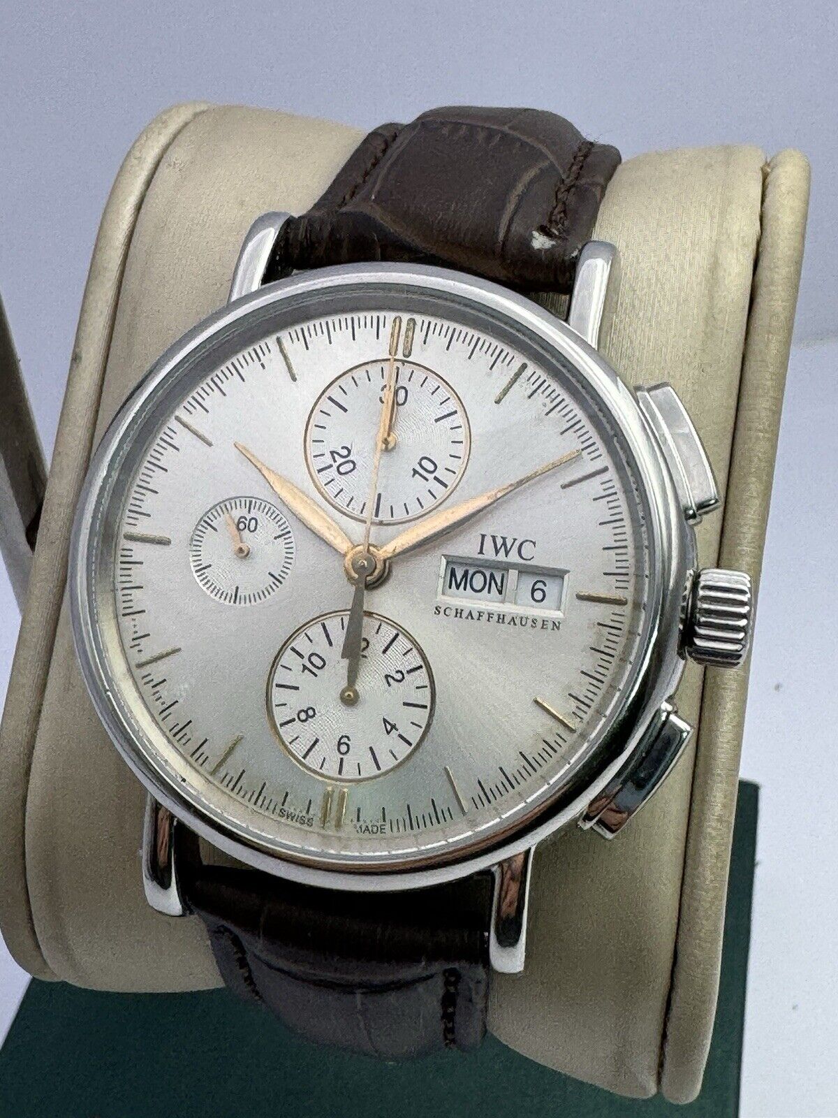 IWC Portofino Chronograph Day-Date IW378302 Stainless Steel Automatic Watch