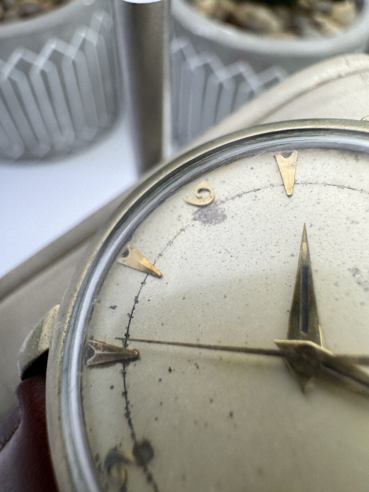 Omega Bumper Gents Watch 14k Gold Field Gents Watch Circa 1952