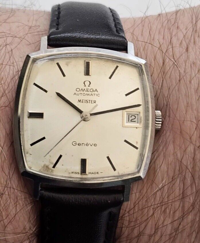 Omega Genève Meister Automatic Swiss Men's Watch