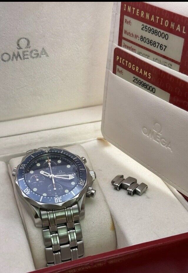 Omega Seamaster Professional 300 Chronograph 2006 Full Set Box & Papers