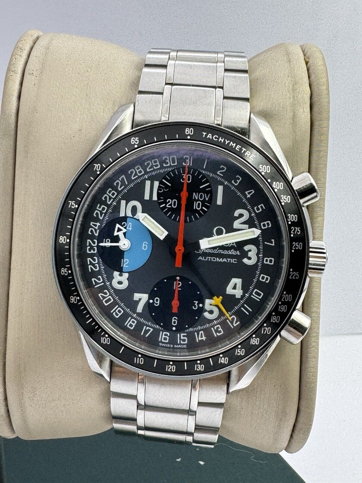 Omega Speedmaster Day Date 3520.53 Mark 40 Chronograph Watch Boxed