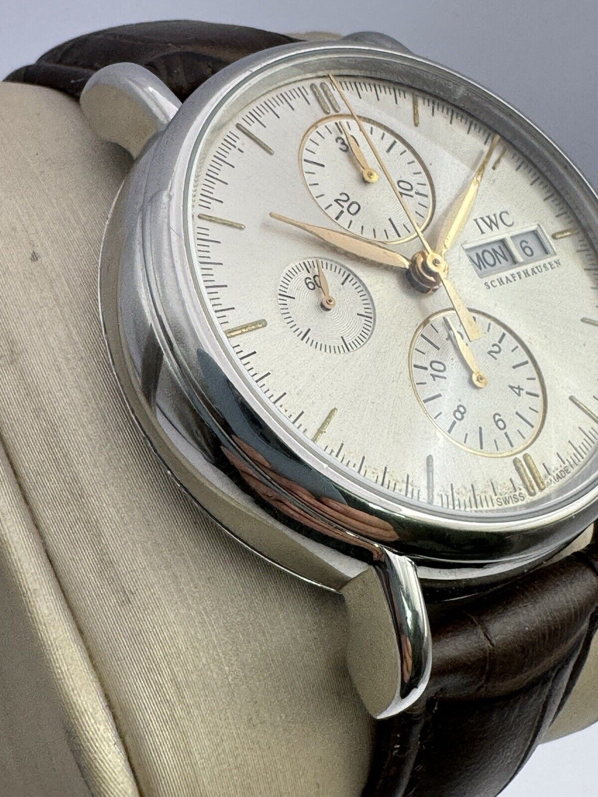 IWC Portofino Chronograph Day-Date IW378302 Stainless Steel Automatic Watch