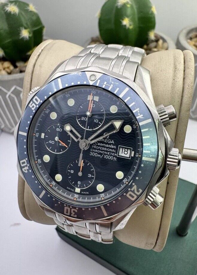 Omega Seamaster Professional 300 Chronograph 2006 Full Set Box & Papers