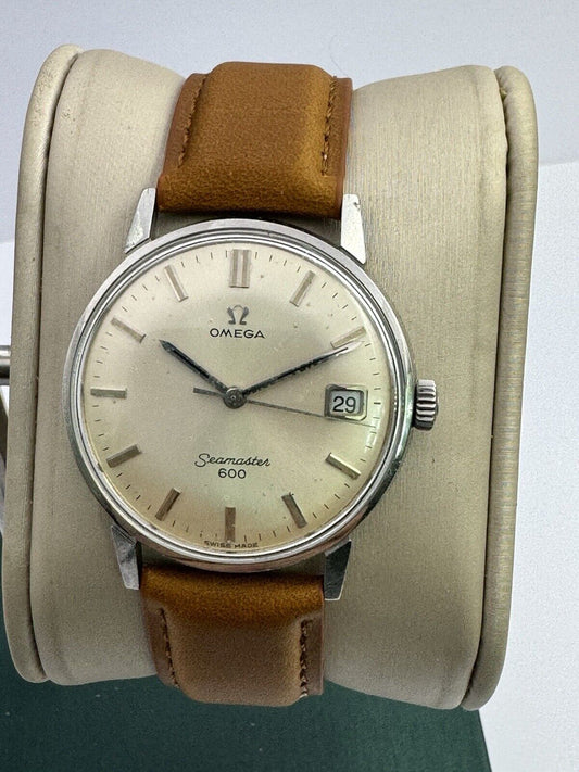 Omega Seamaster 600 Calendar Mens Watch Manual Winding Circa 1964