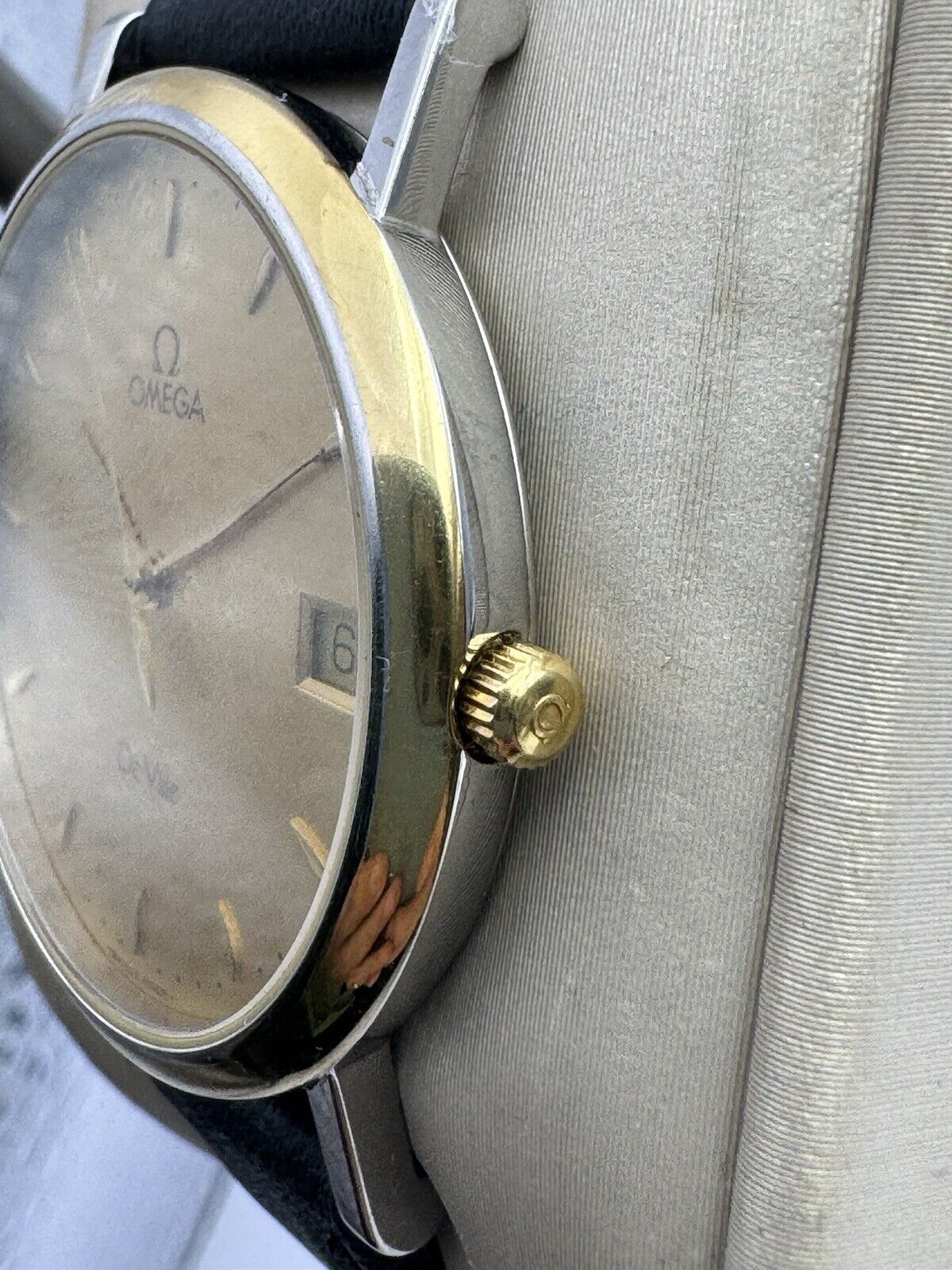 Omega De Ville Ref.196.2432 Gents Watch With 18k Solid Gold Watch