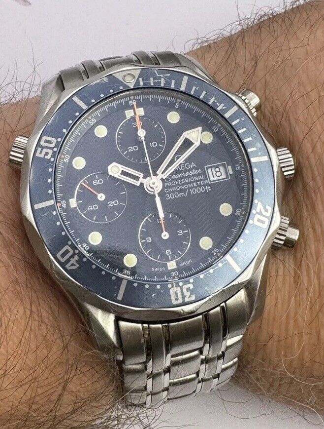 Omega Seamaster Professional 300 Chronograph 2006 Full Set Box & Papers