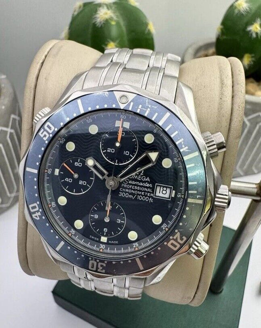 Omega Seamaster Professional 300 Chronograph 2006 Full Set Box & Papers