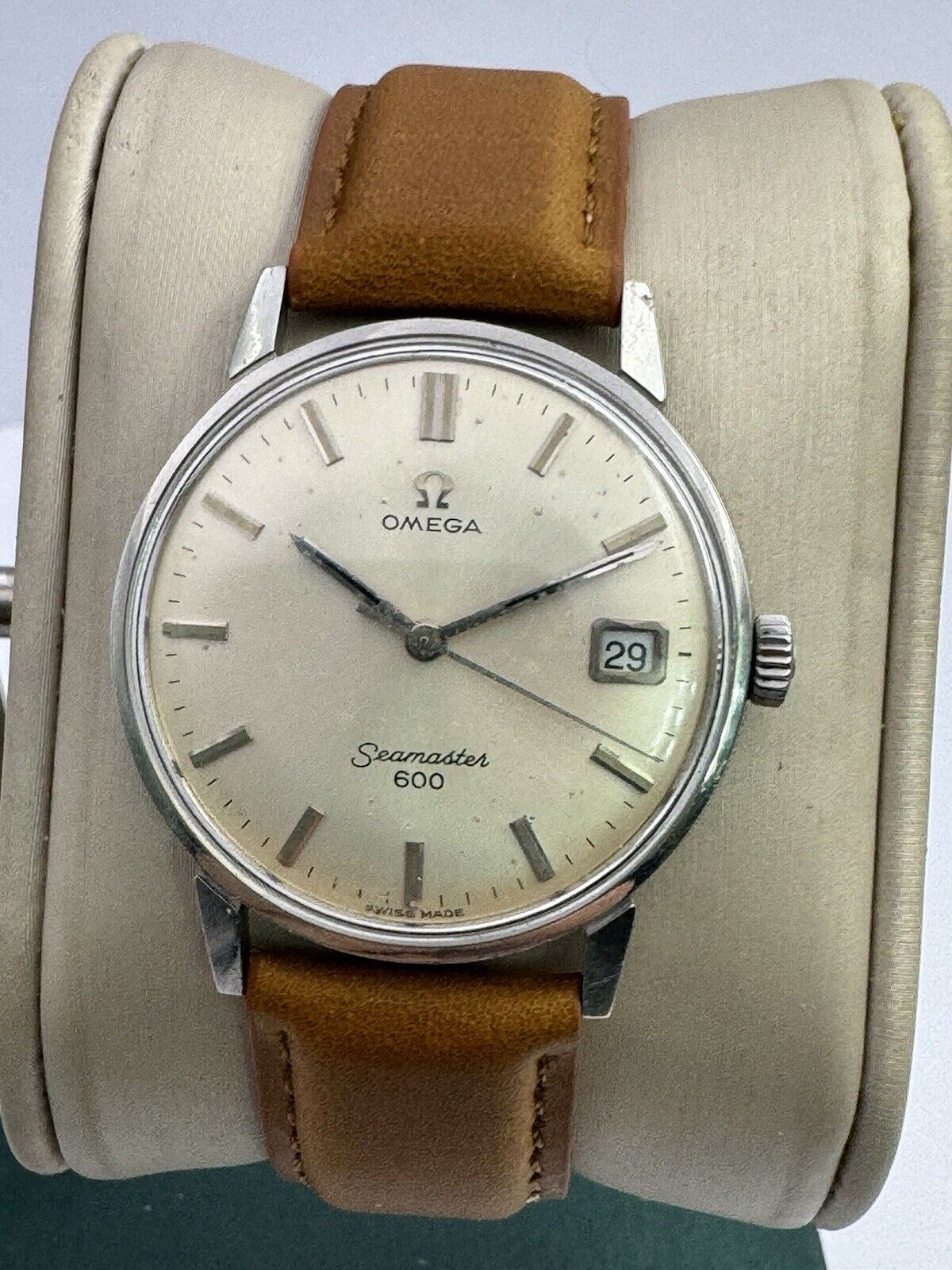 Omega Seamaster 600 Calendar Mens Watch Manual Winding Circa 1964