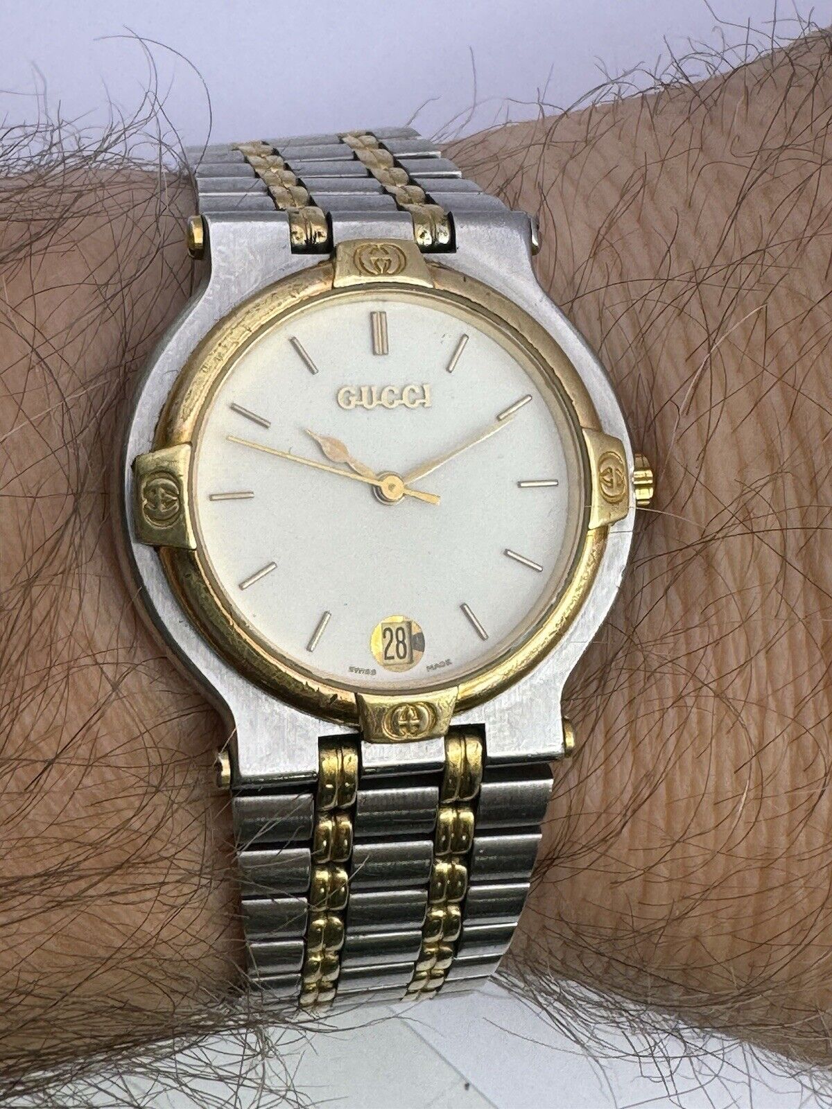 Vintage Gucci 9000M Quartz Unisex Watch 1990