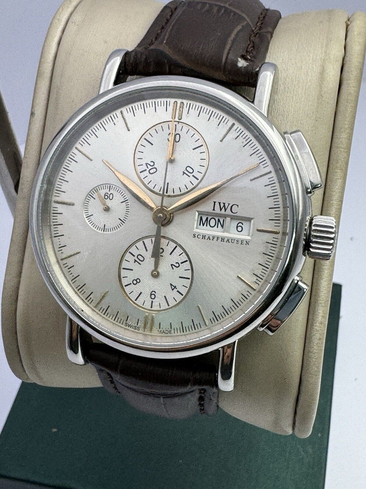 IWC Portofino Chronograph Day-Date IW378302 Stainless Steel Automatic Watch