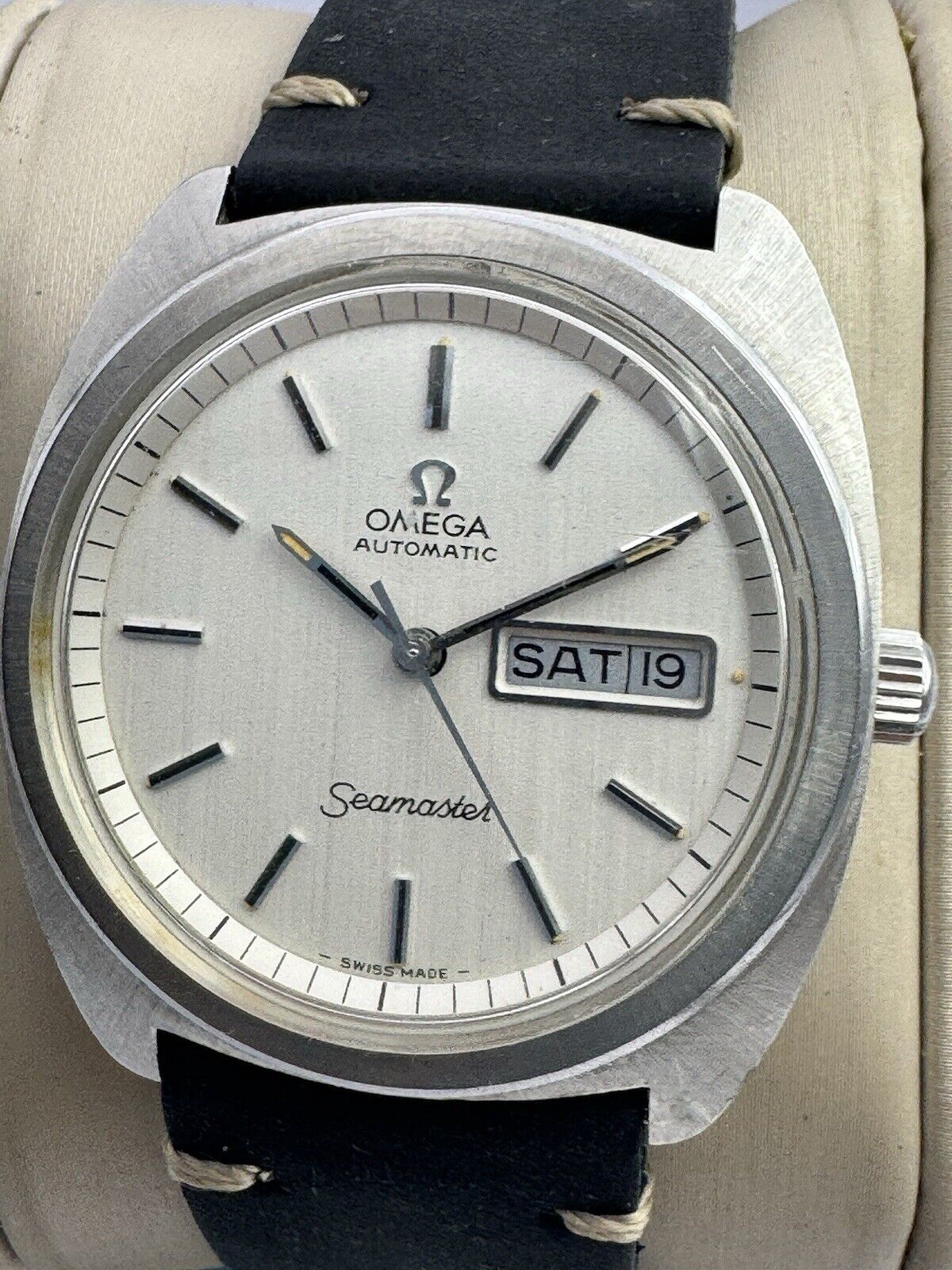 Omega Seamaster Automatic Oversize 38mm Mens Watch Circa 1971