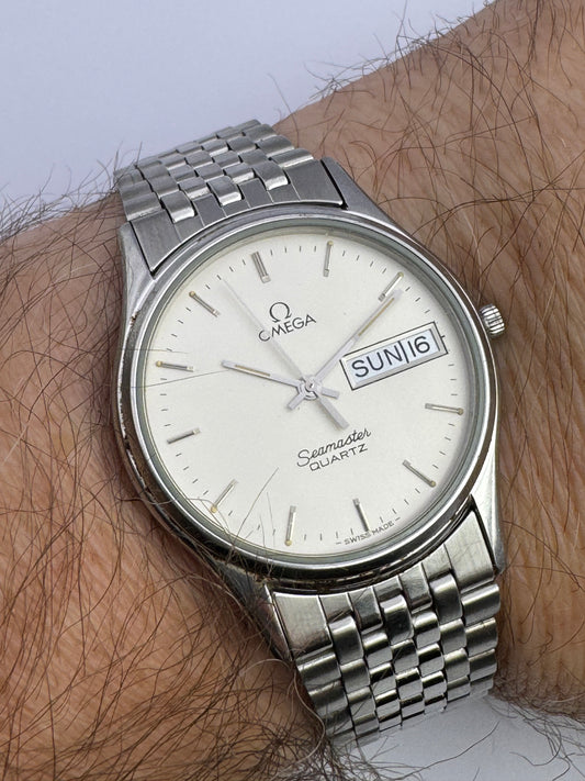 Omega seamaster day and date men’s watch